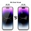JP Long Pack Tempered Glass, 3 screen protectors with applicator, iPhone 14 Pro MAX