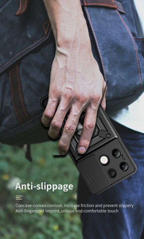 JP CamShield, Xiaomi Redmi Note 13 4G, černý