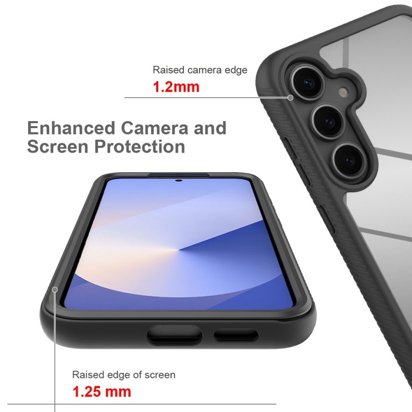 JP Defense360 obal, Samsung Galaxy S25 Plus, černý