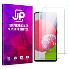 JP Long Pack Tempered Glass, 3 screen protectors, Samsung Galaxy A52