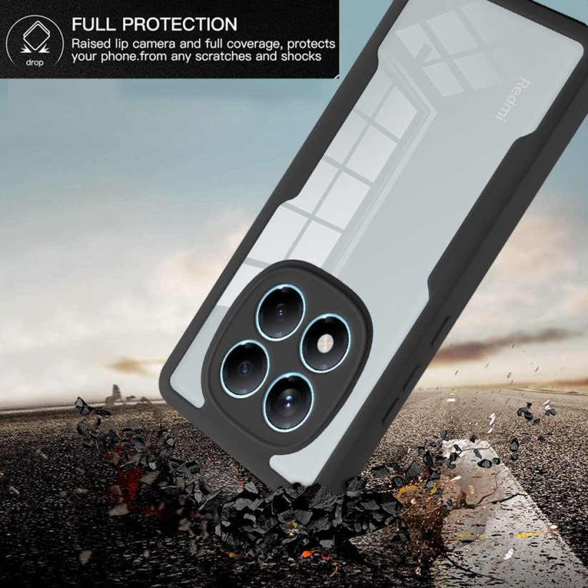 JP Defense colorful obal, Xiaomi Redmi Note 14 Pro 4G, černý