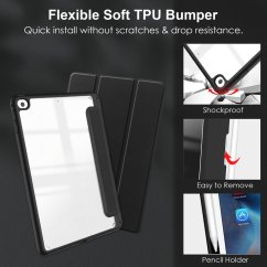 JP Smart case Pen Elegant pouzdro na tablet, iPad 10.2, 2019 / 2020 / 2021 (iPad 7 / 8 / 9), modré