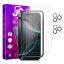 JP Mega Pack Tempered Glasses, 3 glasses with applicator + 2 camera glasses, iPhone 16 Pro