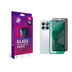 JP Titan Privacy extra durable Tempered Glass, Honor X8b, Black