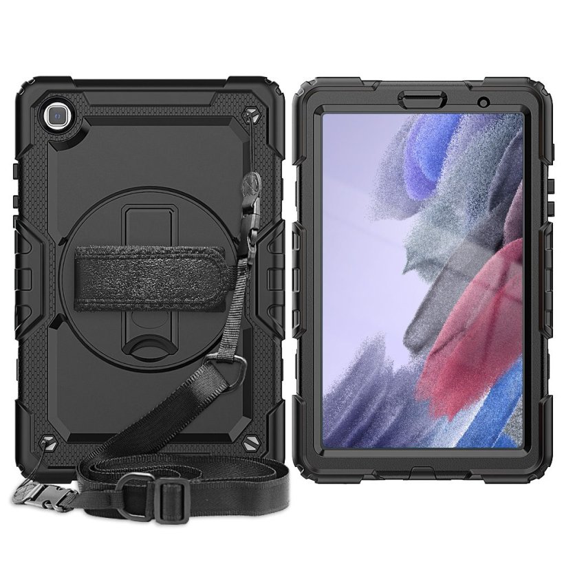 JP Solid360 tablet case, Samsung Tab A7 Lite, black