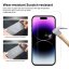 JP Long Pack Tempered Glass, 3 screen protectors with applicator, iPhone 14 Pro