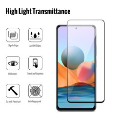 JP 2x 3D sklo, Xiaomi Redmi Note 10, černé