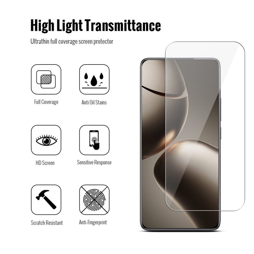 JP Combo pack, Sada 2 tvrzených skel a 2 sklíček na fotoaparát, Xiaomi 14T Pro