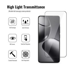 JP 5D Combo pack, Sada 2 5D tvrzených skel a 2 sklíček na fotoaparát, Xiaomi 14T