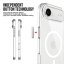 JP MagFit MagSafe obal s 1.2M SGS certifikátem, iPhone Air, průhledný