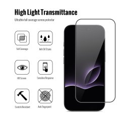 JP Combo pack, Sada 2 tvrzených skel a 2 sklíček na fotoaparát, iPhone 17