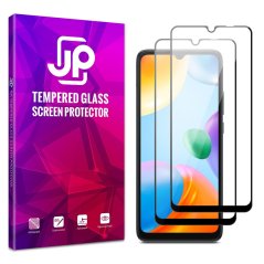 JP 2x 3D Tempered Glass, Xiaomi Redmi 10C, black