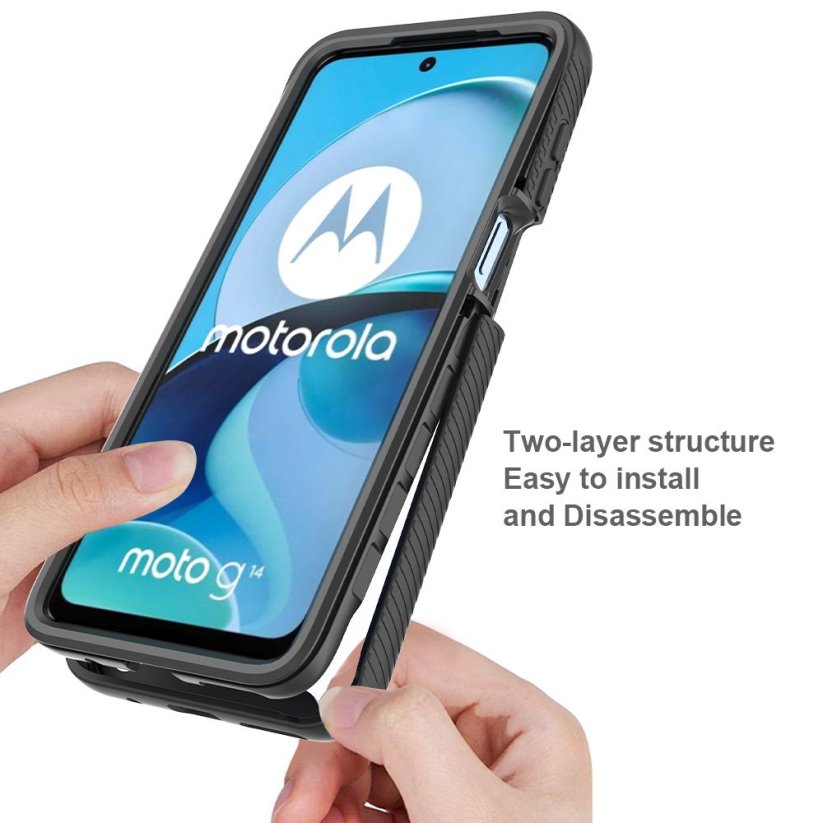 JP Defense360 obal, Motorola Moto G14, černý