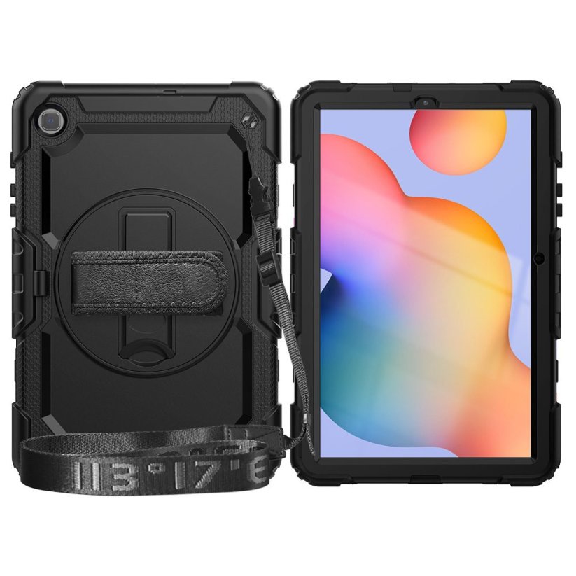 JP Solid360 obal na tablet, Samsung Tab S6 Lite, černý