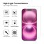 JP Long Pack Tempered Glass, 3 screen protectors with applicator, iPhone 16