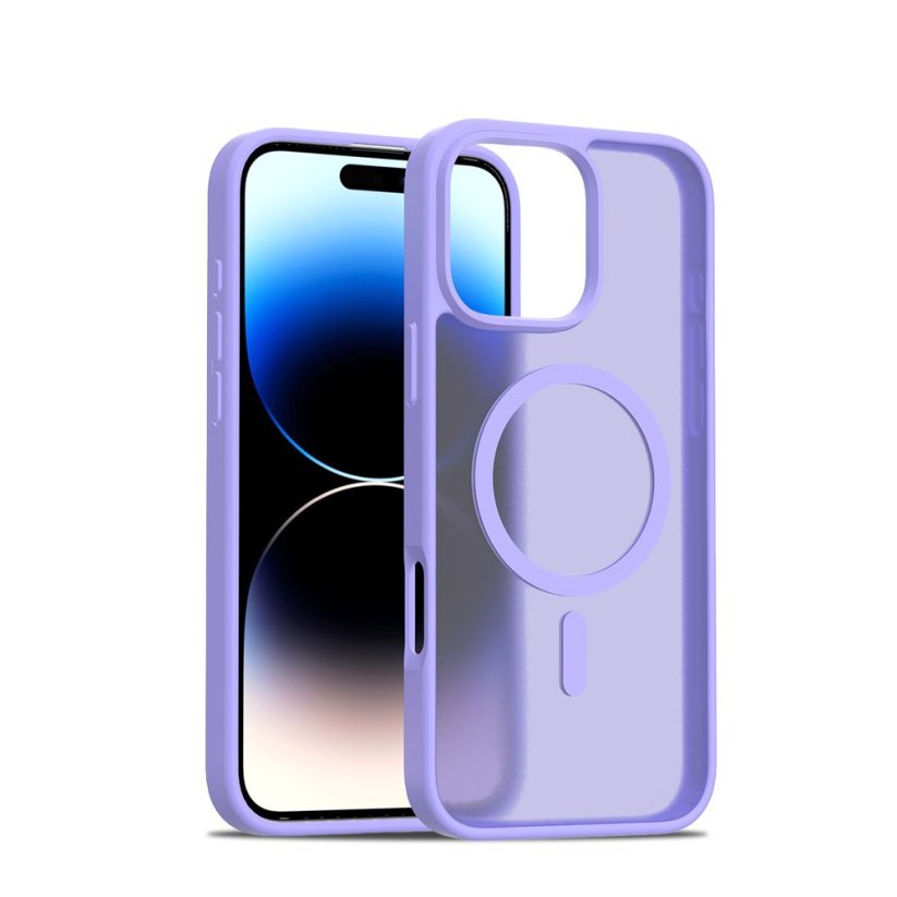 JP MagFit Colour MagSafe case with N52 magnet, iPhone 16 Pro Max, Purple