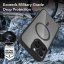 JP MagFit Clear MagSafe case with N52 magnet, iPhone 16 Pro Max, Green
